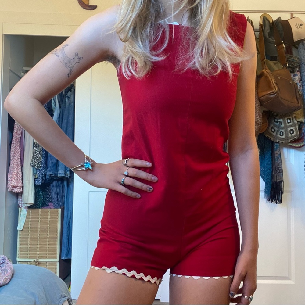 60s handmade romper